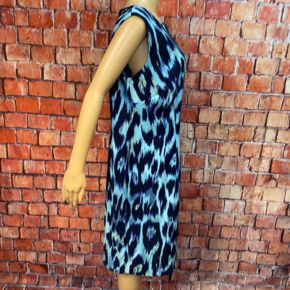 Connected Apparel Watercolor Sheath‎ Dress - Picture 7 of 9